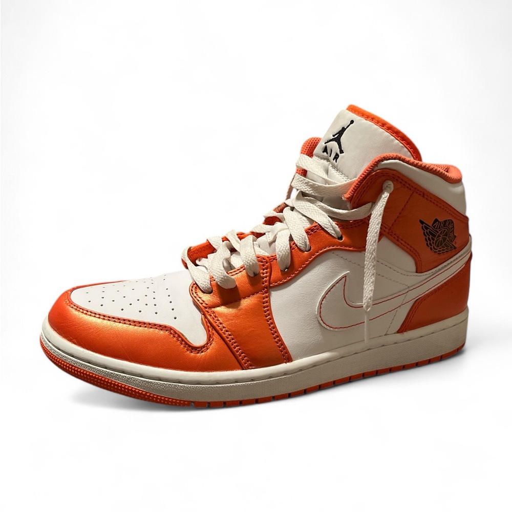 Jordan 1 mid Electric orange
